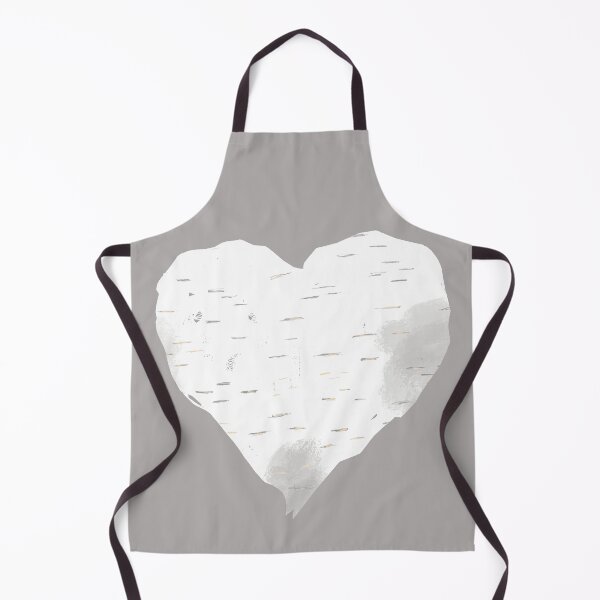 Item preview, Gray and silver birch bark heart designed and sold by Oruel2727.