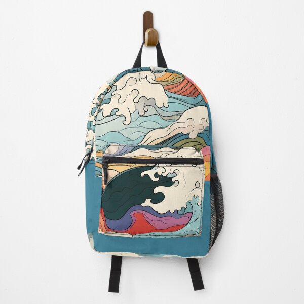 Item preview, Japanese Blue Waves designed and sold by Ladies-Boutique.