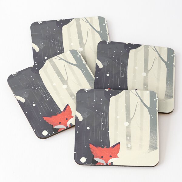Item preview, Playful Snowy Fox designed and sold by cute-animals99.