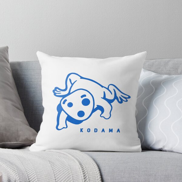 Item preview, Kodama. A spirit in Japanese folklore that inhabit trees in blue ink designed and sold by martodesign.