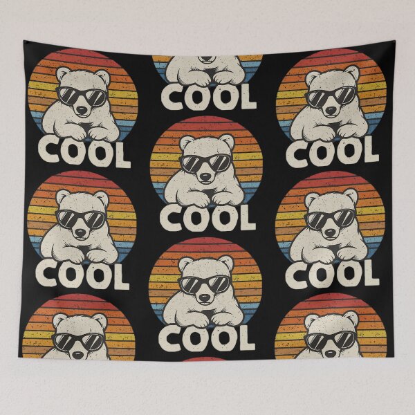 Item preview, Cool Polar Bear designed and sold by PlanetMarker.
