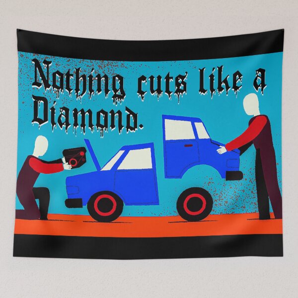 Item preview, Nothing Cuts Like Diamonds designed and sold by Rembrandtq.
