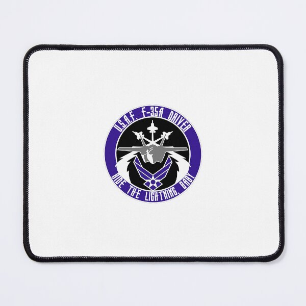Item preview, USAF Lockheed Martin F-35A Lightning II Driver "Ride The Lightning, Baby" designed and sold by MilitaryPlus.