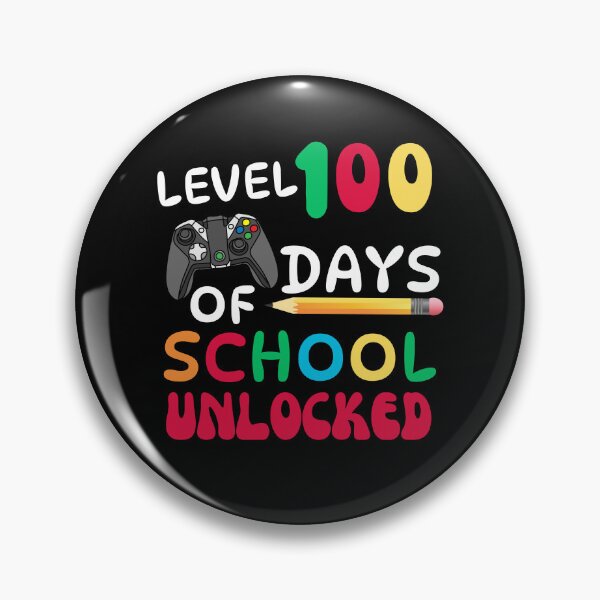 Item preview, Level 100 Days Of School Unlocked , Level 100 Days of School Completed , Happy 100 Days of School , 100 Days Video Game , 100 Days Gamer Boys designed and sold by Creativedsigna.