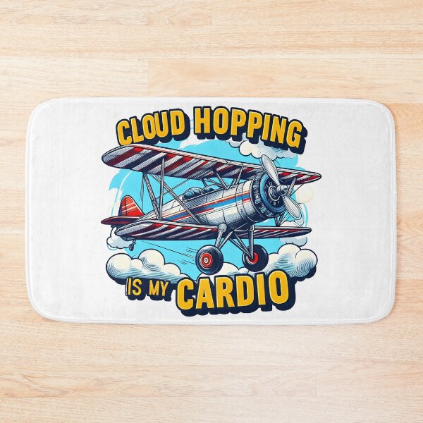 Item preview, Biplane: Cloud hopping is my cardio designed and sold by Dungeon-Depot.