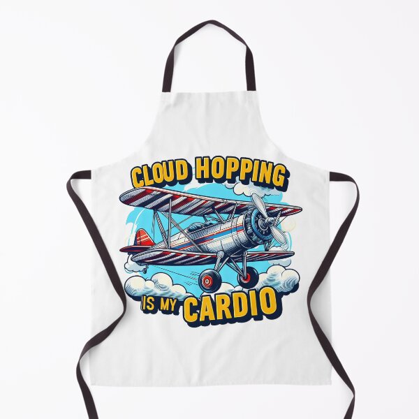 Item preview, Biplane: Cloud hopping is my cardio designed and sold by Dungeon-Depot.