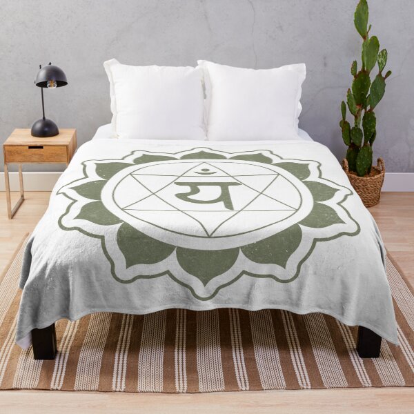 Item preview, Heart Chakra Mandala - Snow + Sage designed and sold by Irene Estelle.