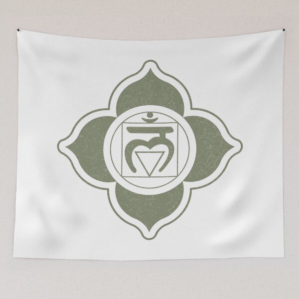Item preview, Root Chakra Mandala - Snow + Sage designed and sold by Irene Estelle.