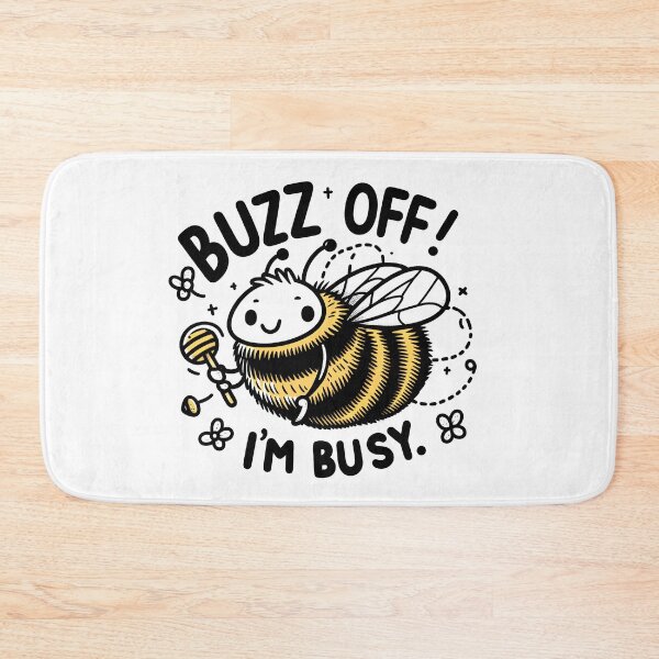 Item preview, Bumblebee: Buzz Off! I'm busy. designed and sold by Dungeon-Depot.