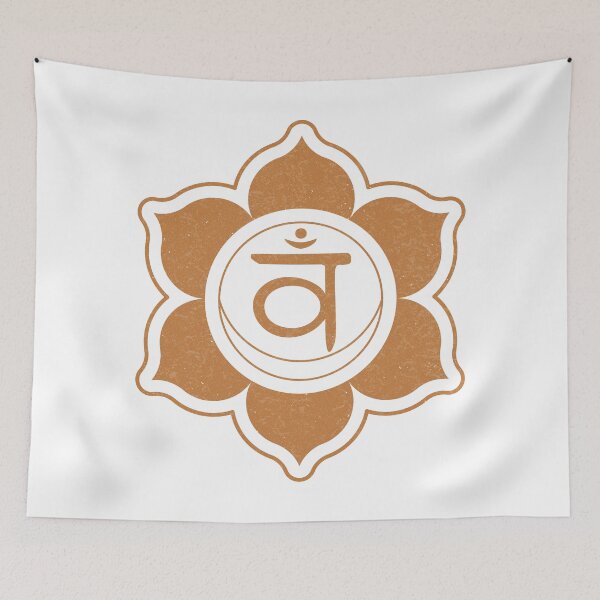 Item preview, Sacral Chakra Mandala - Snow + Rust designed and sold by Irene Estelle.