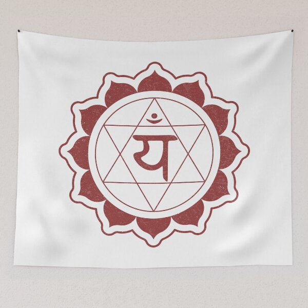 Item preview, Heart Chakra Mandala - Snow + Ruby designed and sold by Irene Estelle.