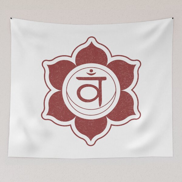 Item preview, Sacral Chakra Mandala - Snow + Ruby designed and sold by Irene Estelle.