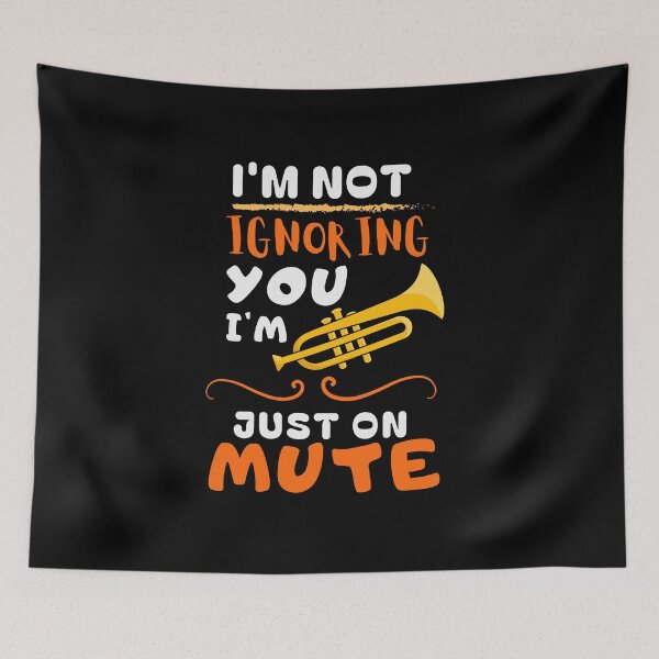 Item preview, Trompeta, no te estoy ignorando, solo estoy en silencio designed and sold by annoying-shirts.