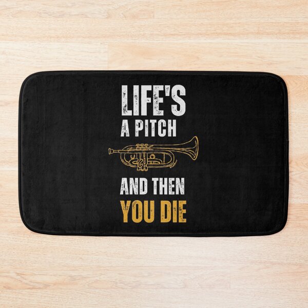 Item preview, Trumpet Life's a pitch and then you die designed and sold by annoying-shirts.