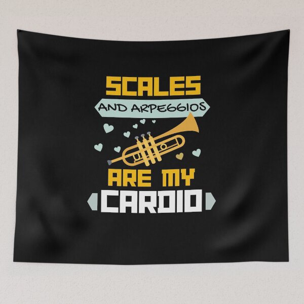 Item preview, Las escalas de trompeta y los arpegios son mi cardio. designed and sold by annoying-shirts.