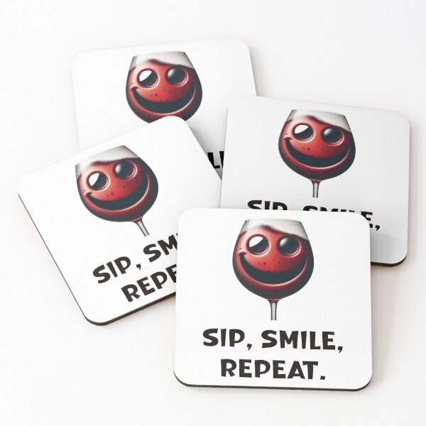 Item preview, Sip, Smile, Repeat designed and sold by HeadTurningArt.