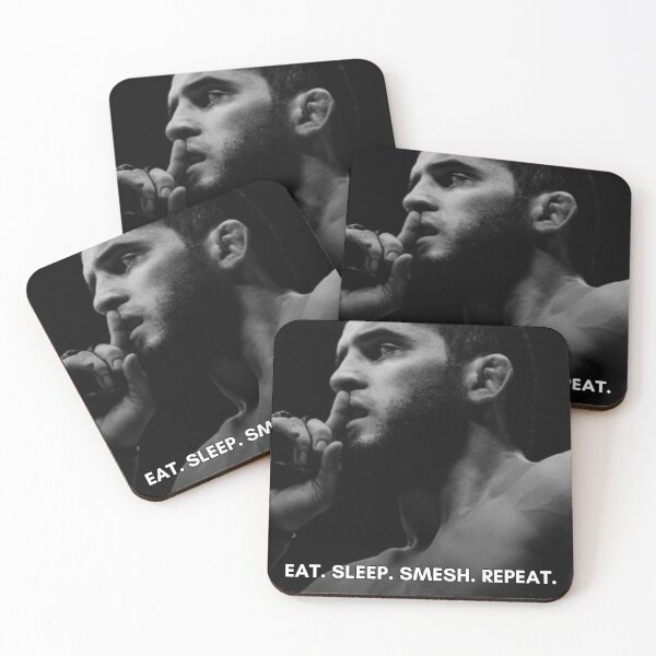 Item preview, Eat Sleep Smesh Repeat -Islam Makhachev Ufc Portrait designed and sold by SuccessInsanity.