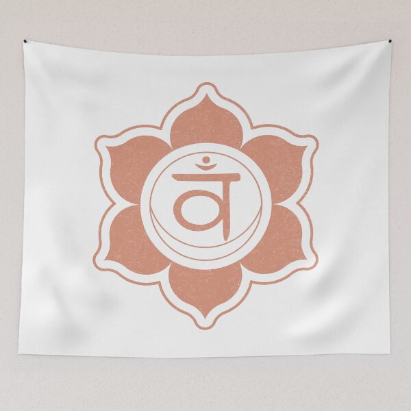 Item preview, Sacral Chakra Mandala - Snow + Coral designed and sold by Irene Estelle.