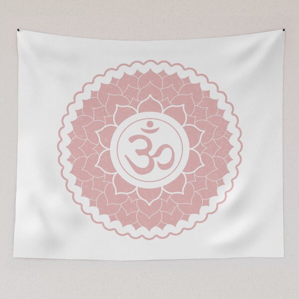 Artikelvorschau, Crown Chakra Mandala - Snow + Rose entworfen und verkauft von Irene Estelle.