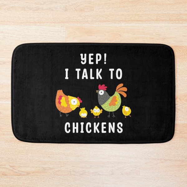 Item preview, Yep I Talk To Chickens designed and sold by Blok45.