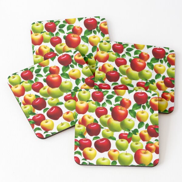 Item preview, Apple Fruit Pattern designed and sold by Bunmigraphics .
