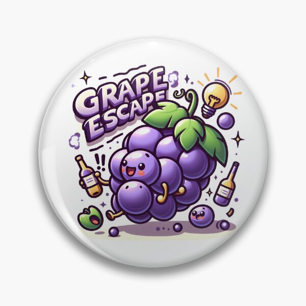 Item preview, Grapes: Grape Escape designed and sold by Dungeon-Depot.