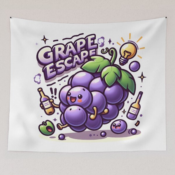 Item preview, Grapes: Grape Escape designed and sold by Dungeon-Depot.