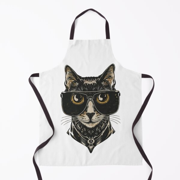 Item preview, Black Cat Bodyguard Crazy Vintage Funny Cat Owner designed and sold by ratchawoot.