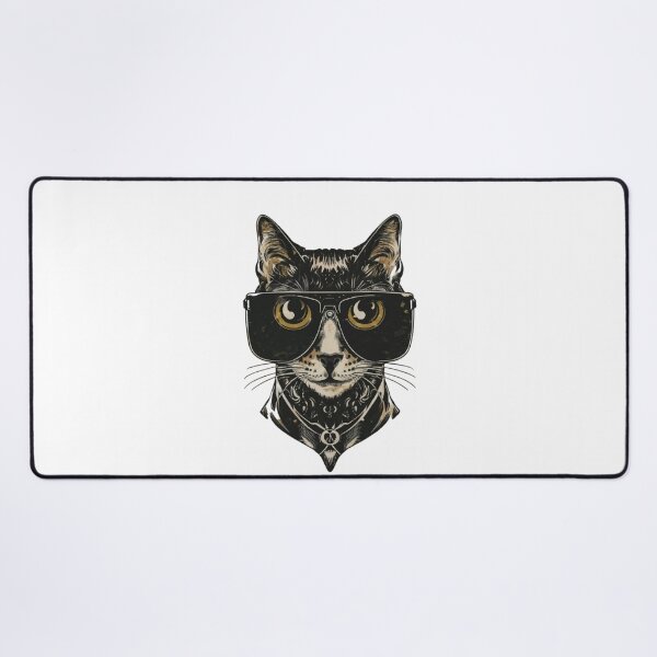 Item preview, Black Cat Bodyguard Crazy Vintage Funny Cat Owner designed and sold by ratchawoot.