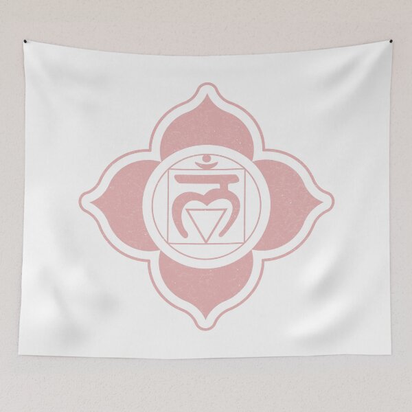 Item preview, Root Chakra Mandala - Snow + Rose designed and sold by Irene Estelle.