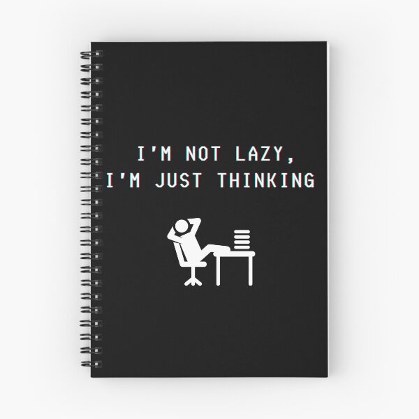 Item preview, I'm not lazy, I'm just thinking designed and sold by Kubala.