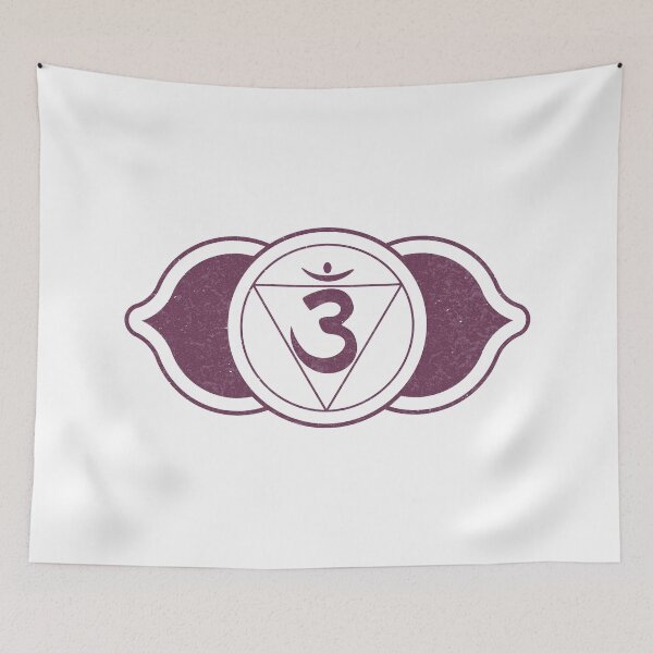 Item preview, Third Eye Chakra Mandala - Snow + Beet designed and sold by Irene Estelle.