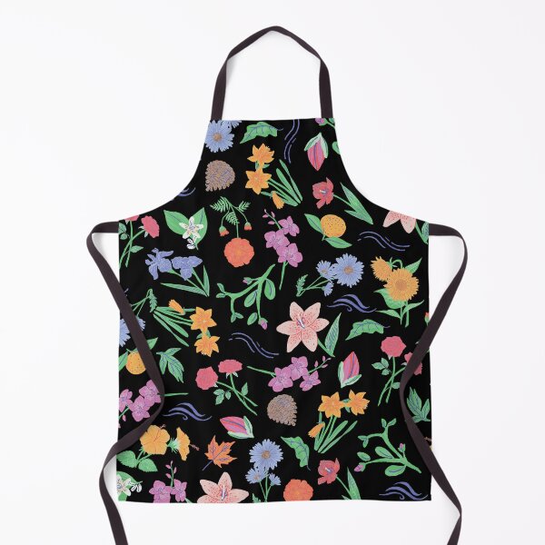 Item preview, Spring is around the corner (black, colorful) designed and sold by Dorina Larsdotter.
