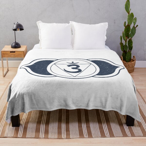Item preview, Third Eye Chakra Mandala - Snow + Dusk designed and sold by Irene Estelle.