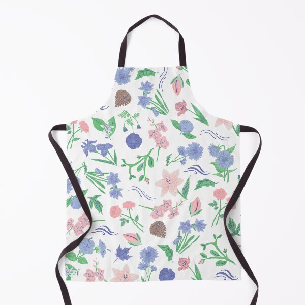 Item preview, Spring is around the corner (white, pink, blue) designed and sold by Dorina Larsdotter.