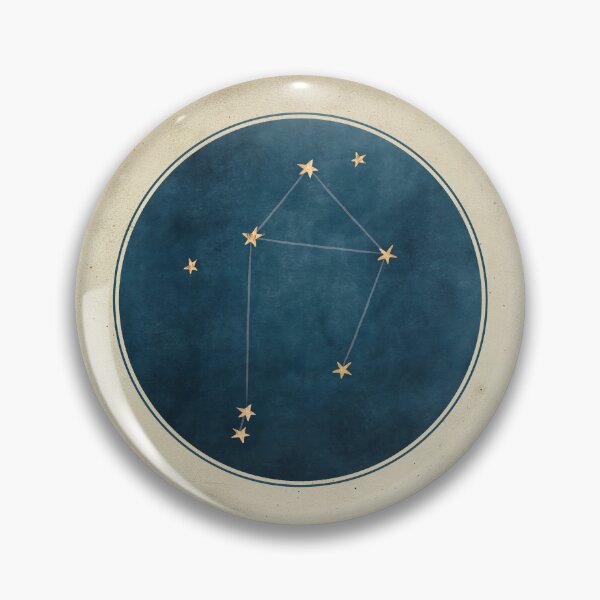 Item preview, Constellation of Libra on Aged Paper designed and sold by Blixa6Studios.