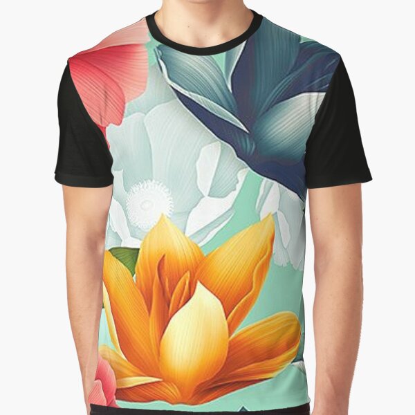 Design PNG E SVG De Ornamento Floral Peculiar Para Camisetas