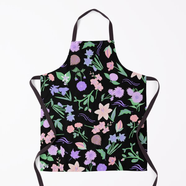Item preview, Spring is around the corner (black, pink, purple) designed and sold by Dorina Larsdotter.