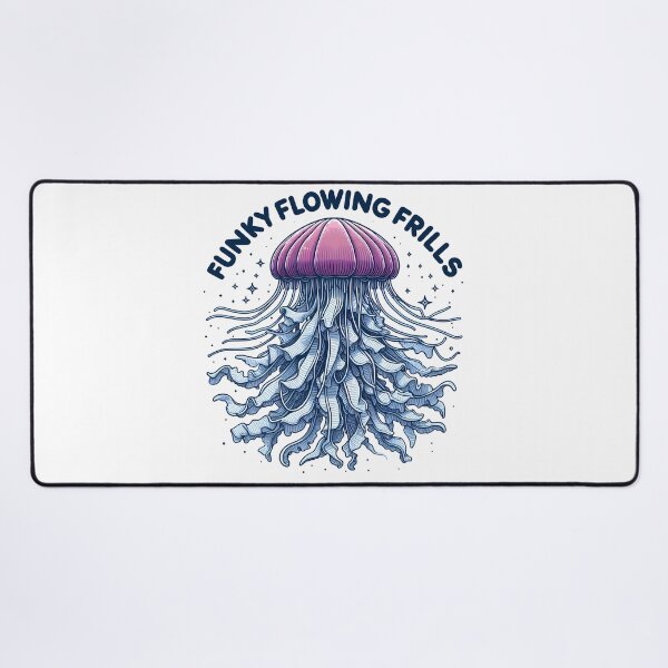 Item preview, Jellyfish: Funky Flowing Frills designed and sold by Dungeon-Depot.