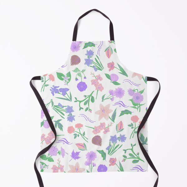 Item preview, Spring is around the corner (white, pink, purple) designed and sold by Dorina Larsdotter.