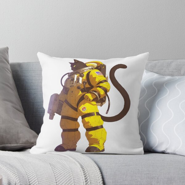 Item preview, Illustration of a Cat in Firefighter Gear designed and sold by kitidach-create.
