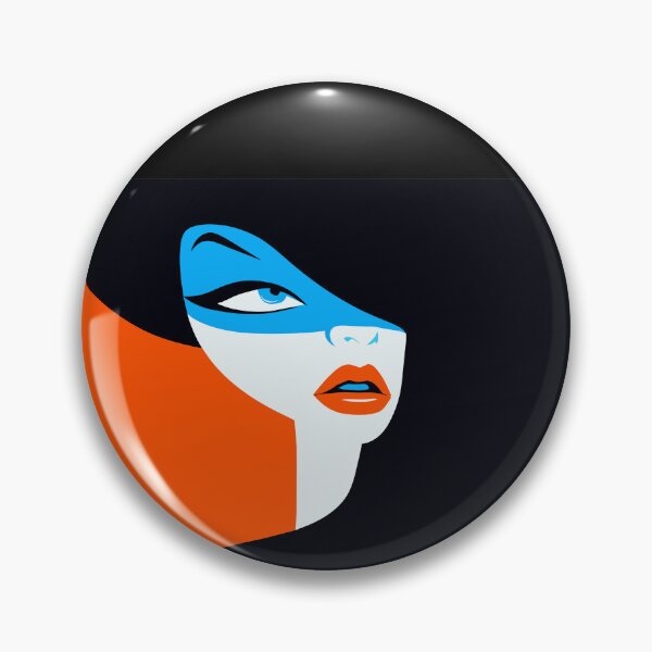 Item preview, abstract portrait of a woman designed and sold by Mike Kiev art.