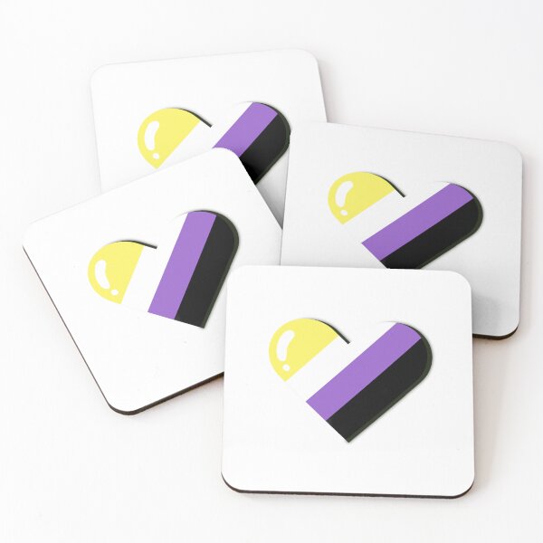 Item preview, Non Binary Heart Design designed and sold by hakobs.