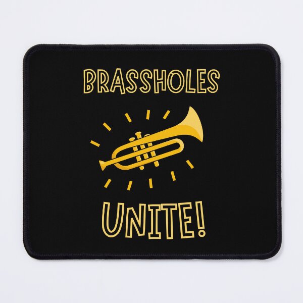 Item preview, Trumpet Brassholes unite! designed and sold by annoying-shirts.