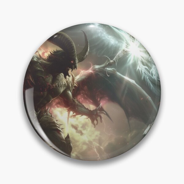 Item preview, The battle between good and evil designed and sold by Moleman-Design.