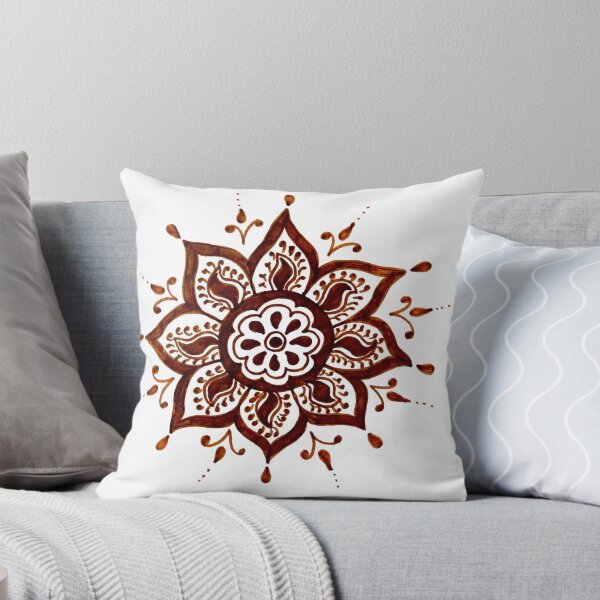 Item preview, brown mandala designed and sold by TaarsDesigns.