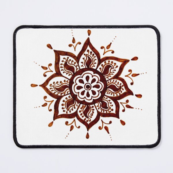 Item preview, brown mandala designed and sold by TaarsDesigns.