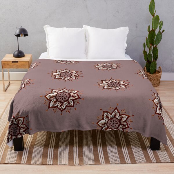 Item preview, brown mandala designed and sold by TaarsDesigns.