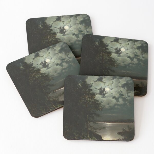 Item preview, Moonlight - Hjalmar Munsterhjelm designed and sold by darkgothicart.