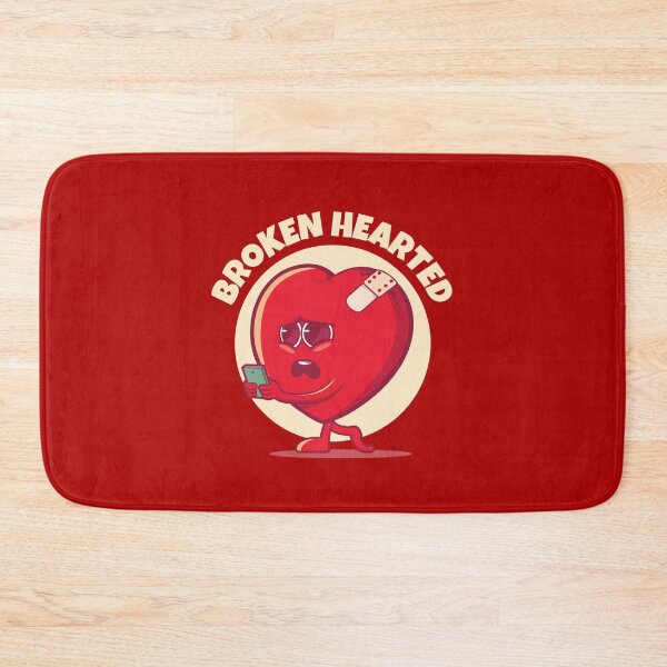 Item preview, Broken hearted broken heart (on dark colors) designed and sold by messy-nessie.